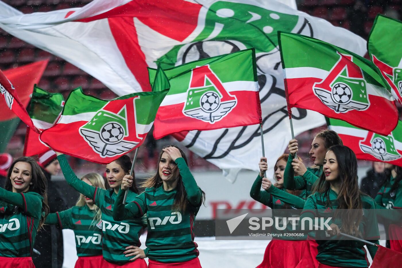 Football. Russian Premier League. Lokomotiv vs. Ural