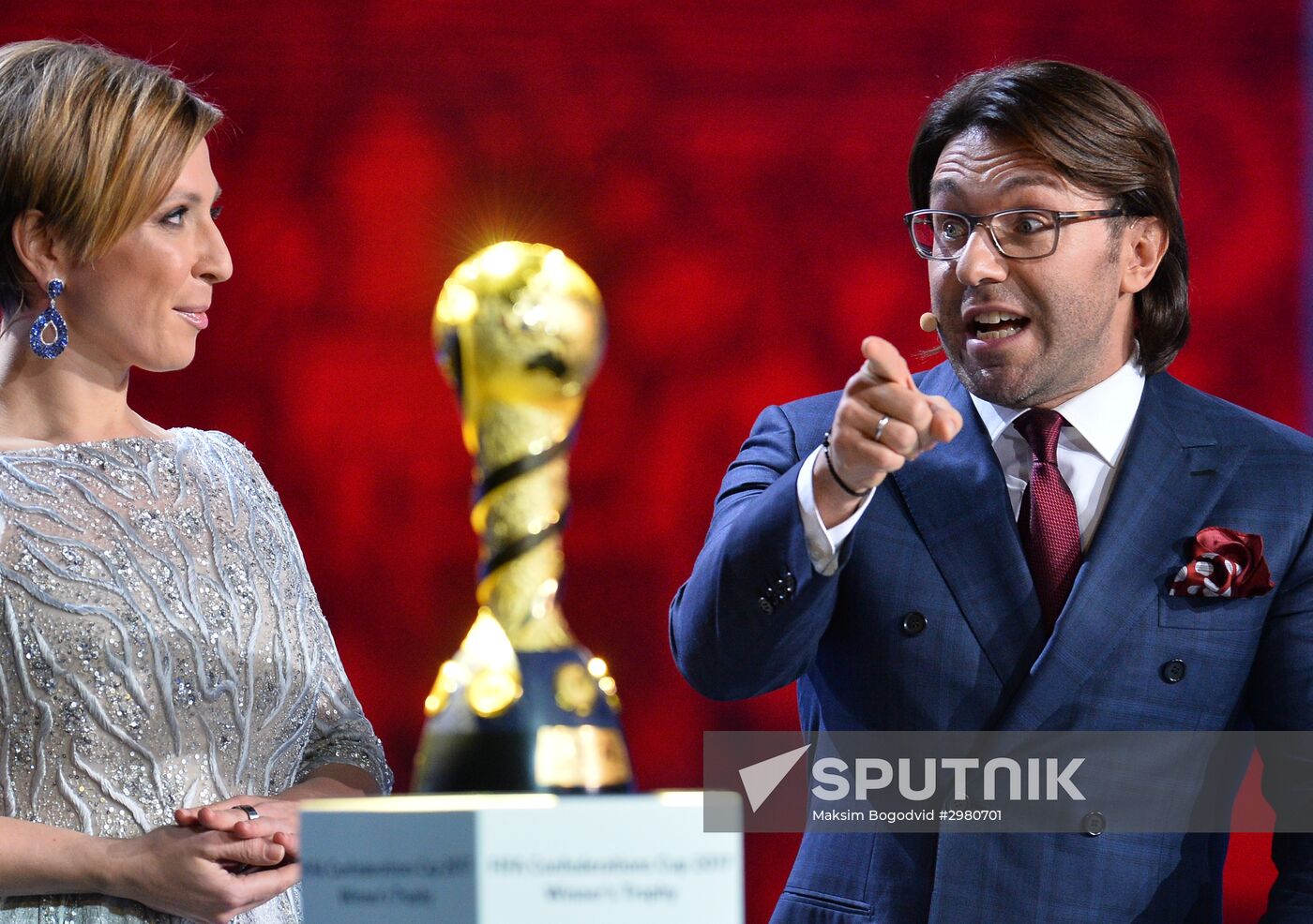 Official draw ceremony of FIFA Confederations Cup Russia 2017