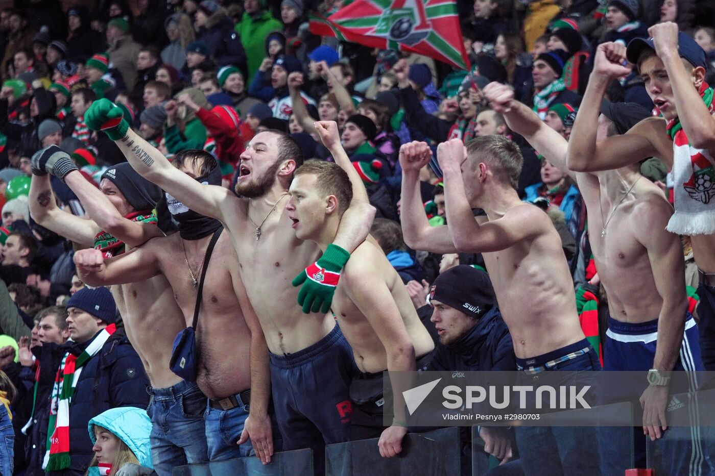 Football. Russian Premier League. Lokomotiv vs. Ural