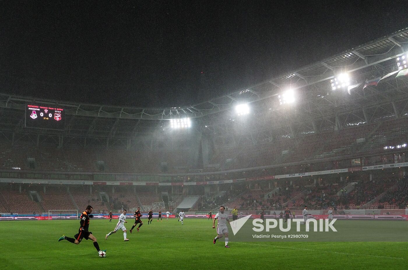 Football. Russian Premier League. Lokomotiv vs. Ural