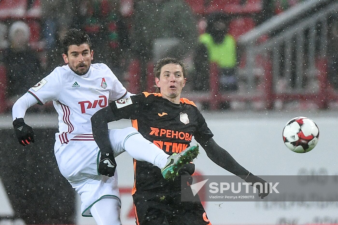 Football. Russian Premier League. Lokomotiv vs. Ural