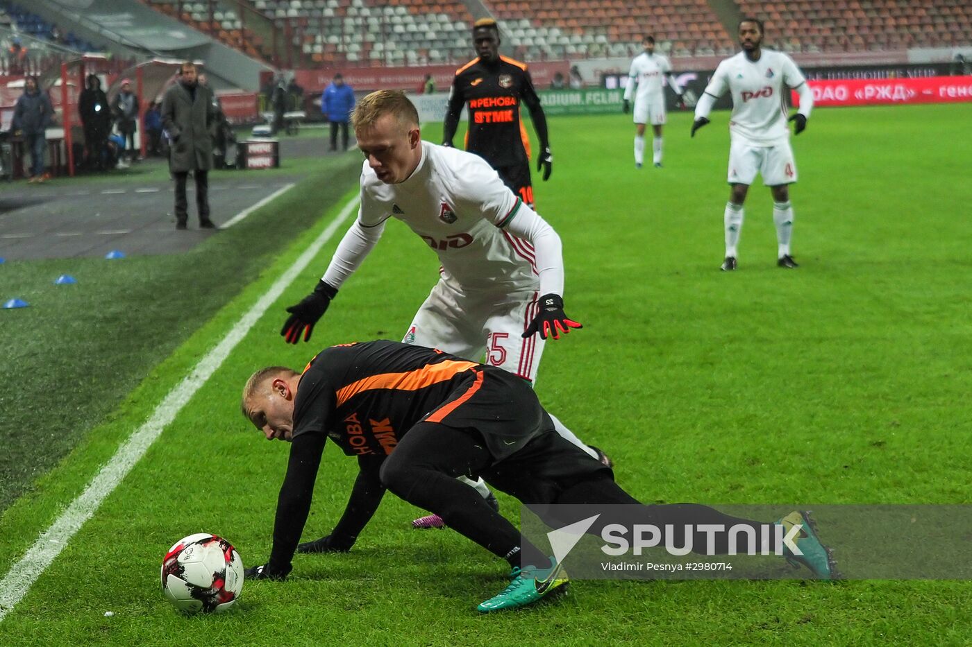 Football. Russian Premier League. Lokomotiv vs. Ural
