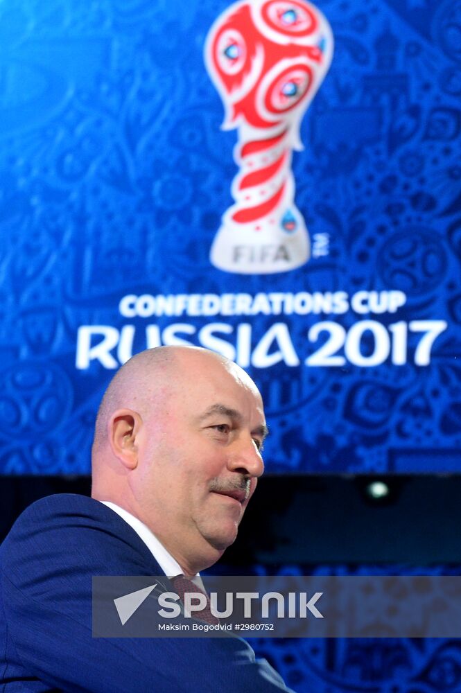 Official draw ceremony of FIFA Confederations Cup Russia 2017