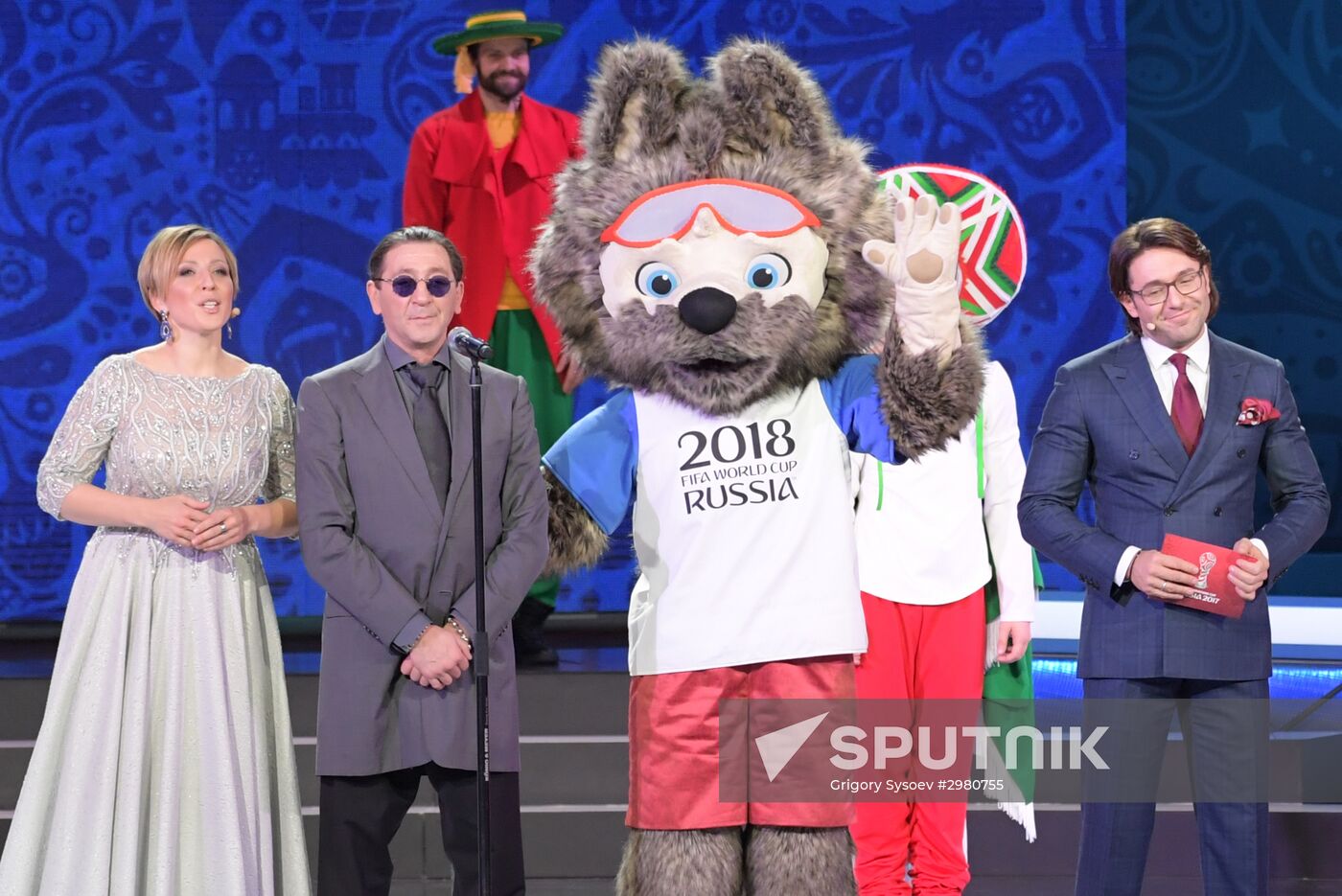 Official draw ceremony of FIFA Confederations Cup Russia 2017