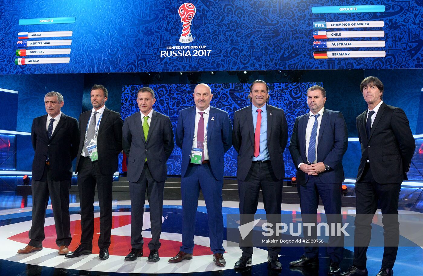 Official draw ceremony of FIFA Confederations Cup Russia 2017