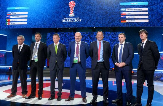 Official draw ceremony of FIFA Confederations Cup Russia 2017