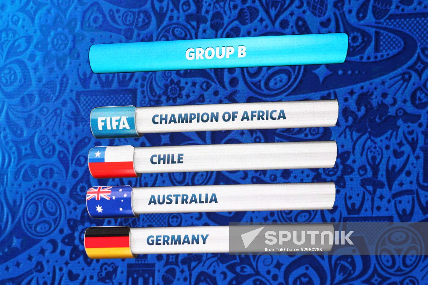 Official draw ceremony of FIFA Confederations Cup Russia 2017