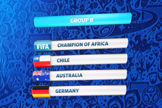 Official draw ceremony of FIFA Confederations Cup Russia 2017