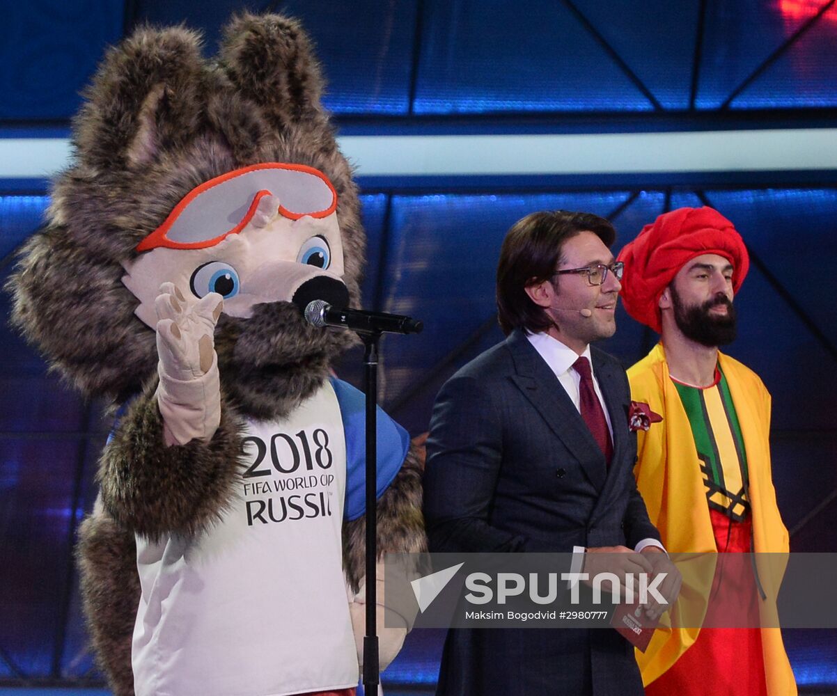 Official draw ceremony of FIFA Confederations Cup Russia 2017