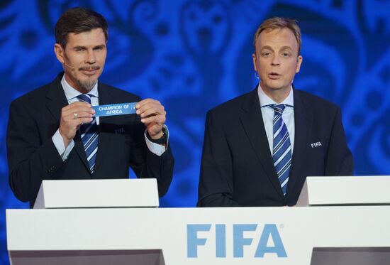 Official draw ceremony of FIFA Confederations Cup Russia 2017