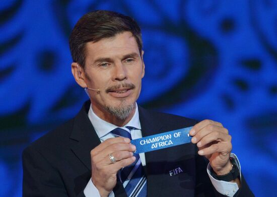 Official draw ceremony of FIFA Confederations Cup Russia 2017