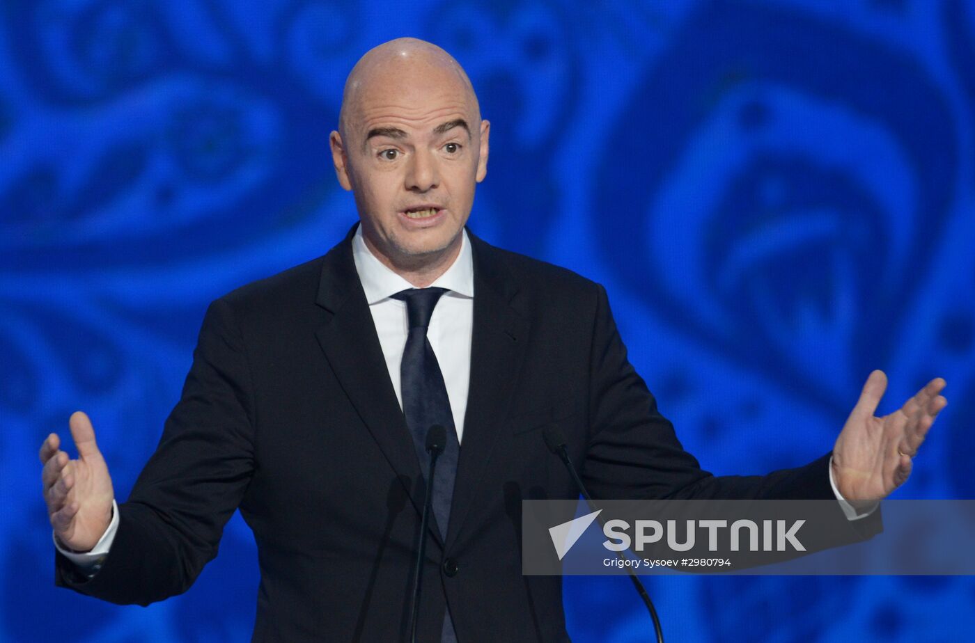 Official draw ceremony of FIFA Confederations Cup Russia 2017