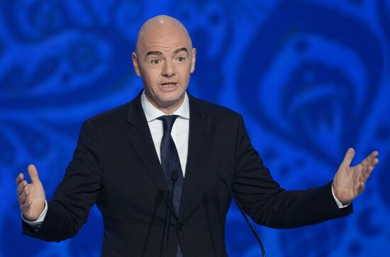 Official draw ceremony of FIFA Confederations Cup Russia 2017