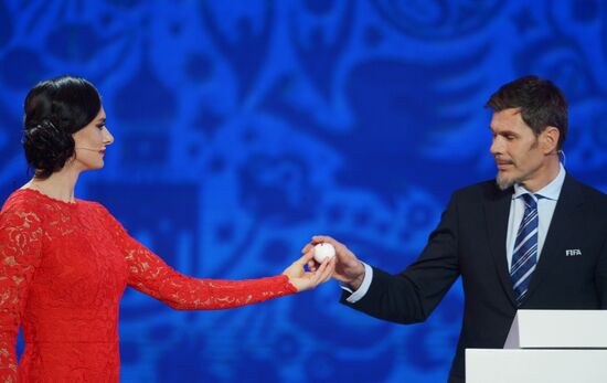 Official draw ceremony of FIFA Confederations Cup Russia 2017