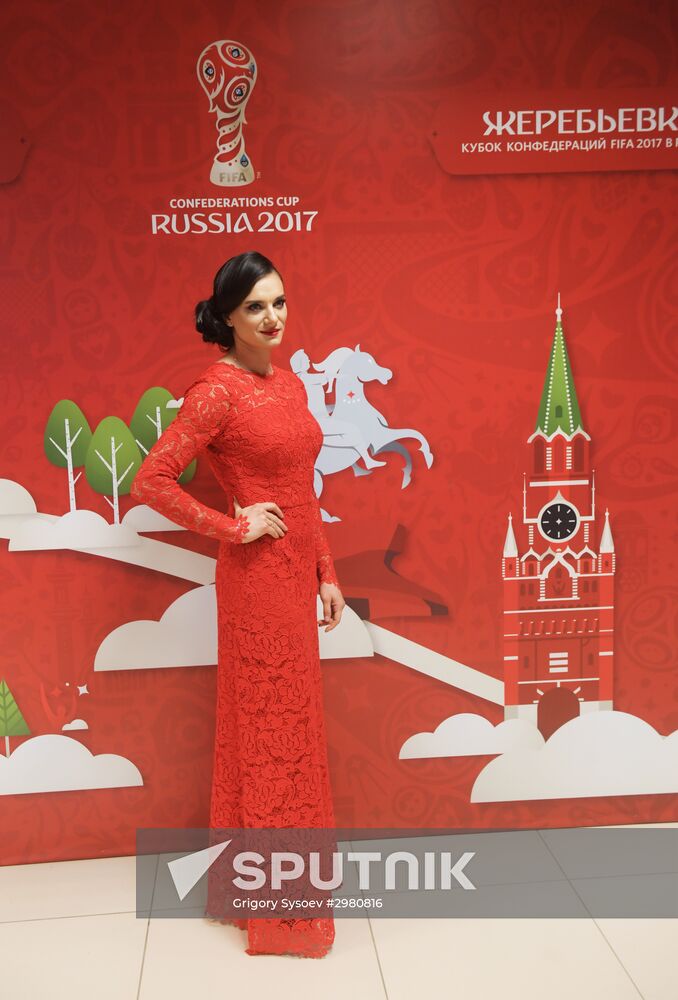 Official draw ceremony of FIFA Confederations Cup Russia 2017