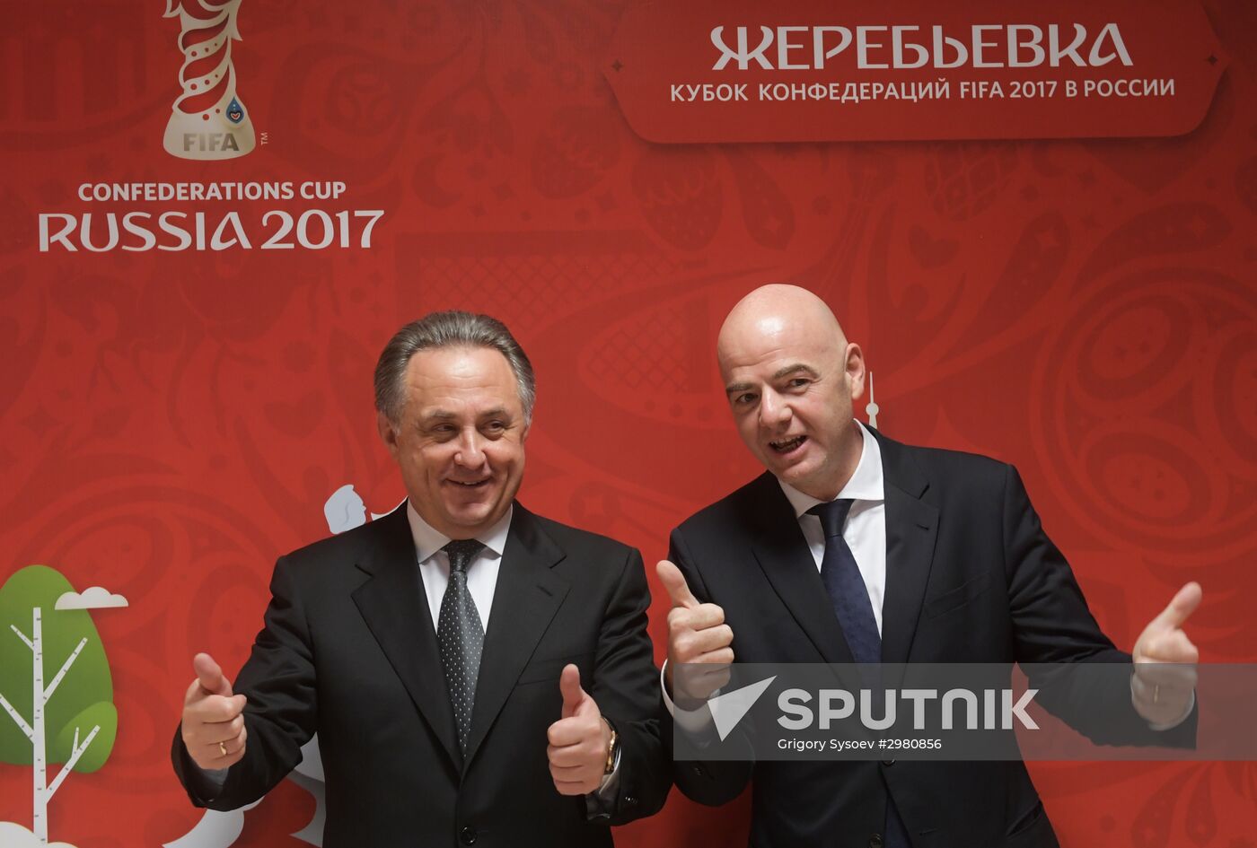 Official draw ceremony of FIFA Confederations Cup Russia 2017