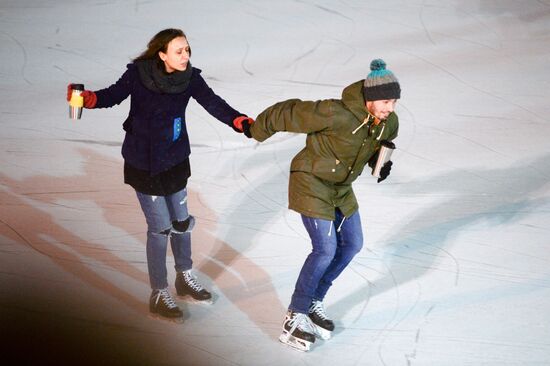Lyod (Ice) skating rink opened in Sokolniki park