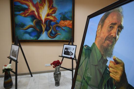 Condolence book opened in Cuban embassy in Moscow