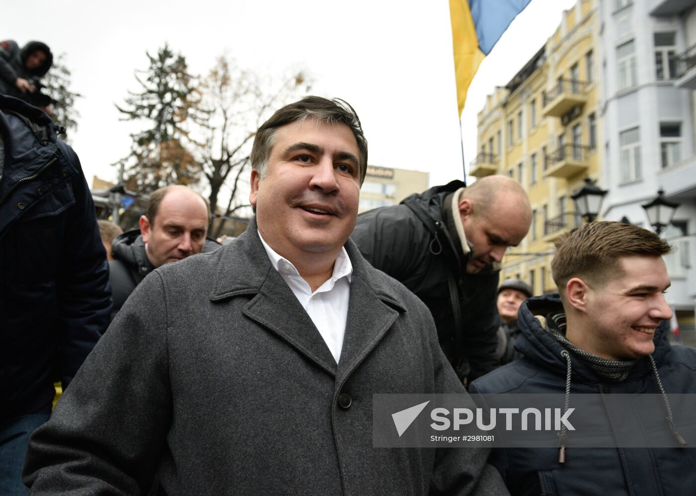 Open Rada protest rally in Kiev