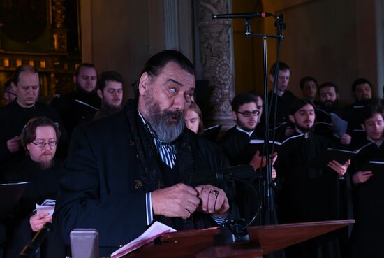 Benefit concert of sacred music