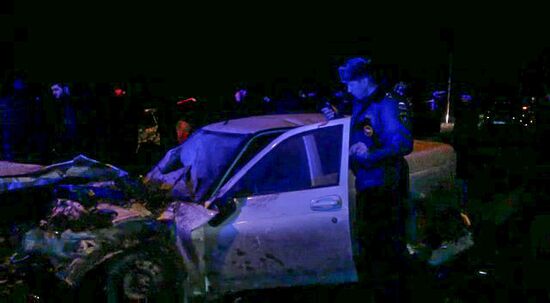 Accident on Kavkaz Federal Highway in Chechnya
