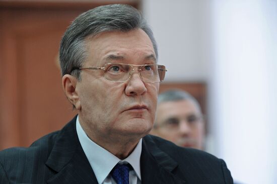 Viktor Yanukovych testifies via video link during trial into February 2014 unrest in Kiev