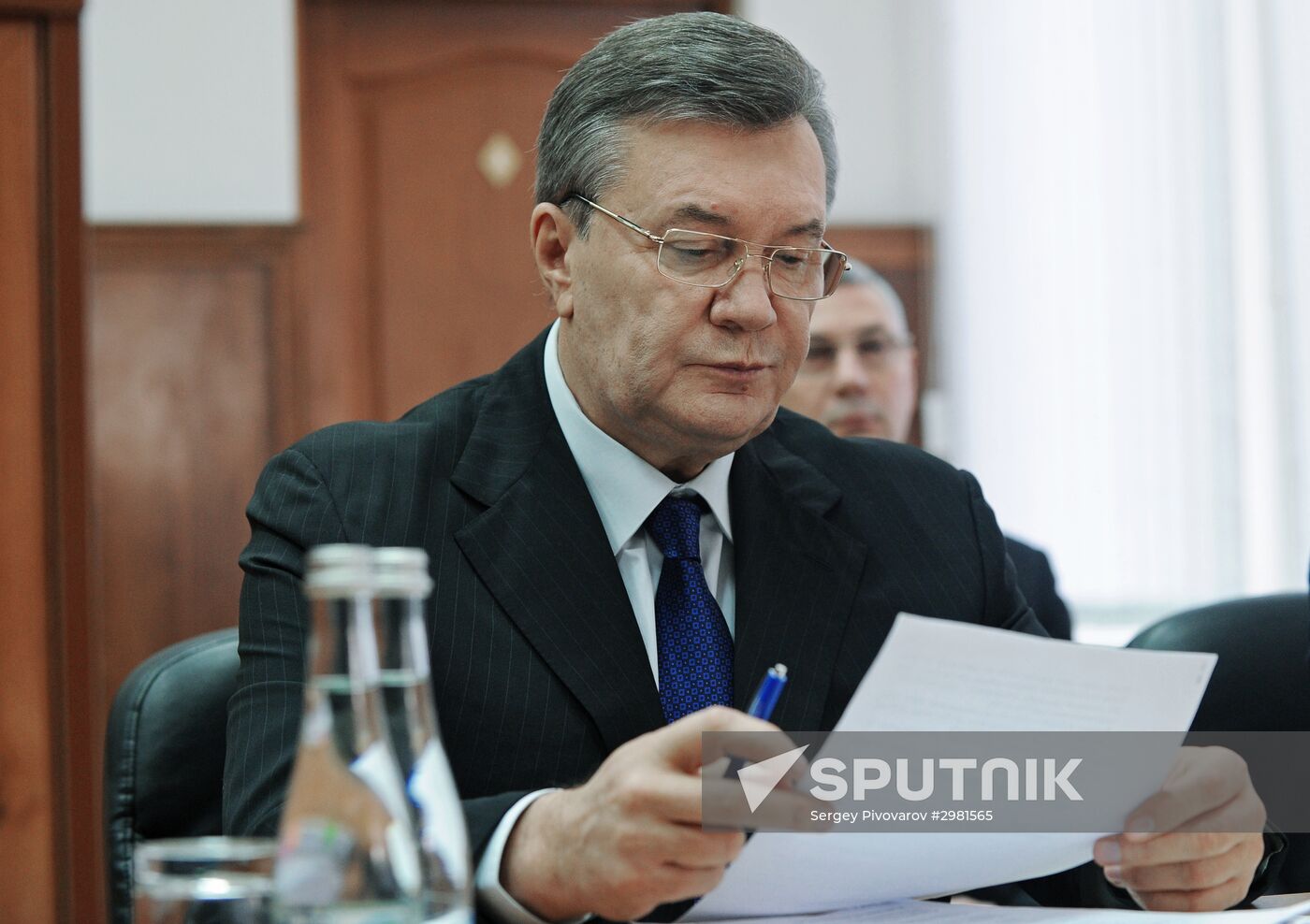 Viktor Yanukovych testifies via video link during trial into February 2014 unrest in Kiev