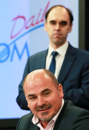 News conference on mobile networks development in Moscow and Moscow Region in 2016