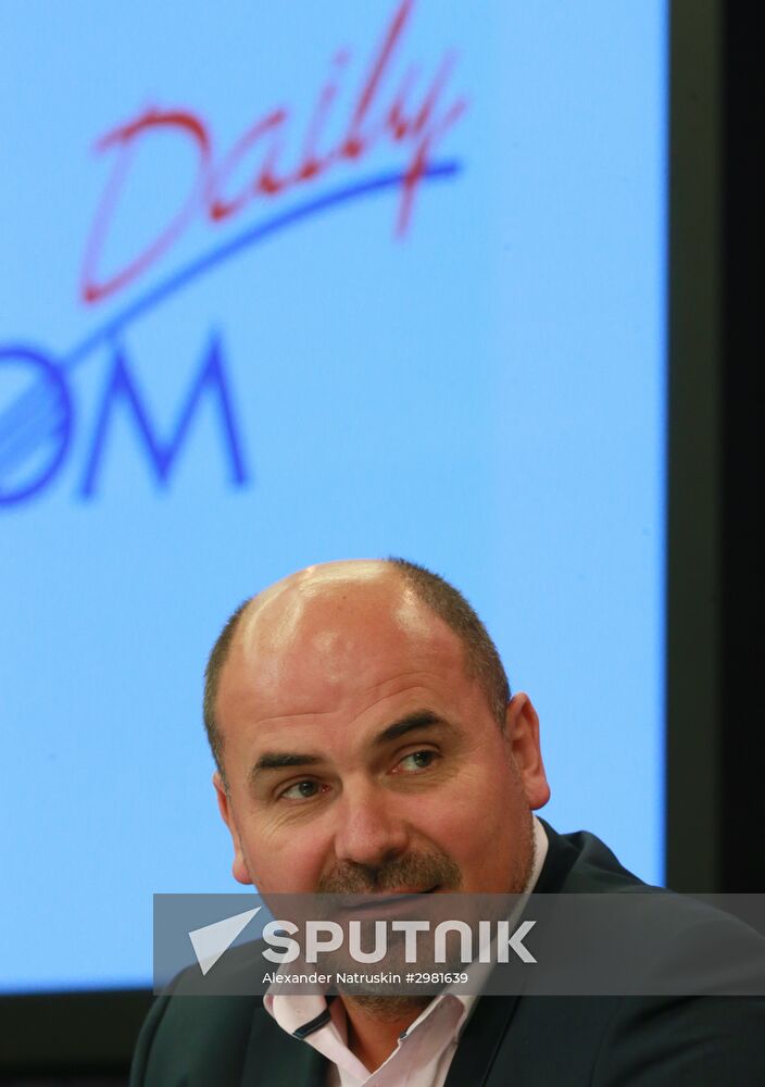 Press conference on development of mobile communications networks in Moscow and Moscow region in 2016