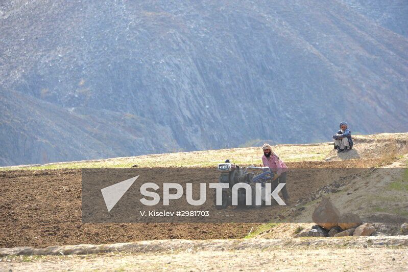 Panjshir Valley in Afghanistan