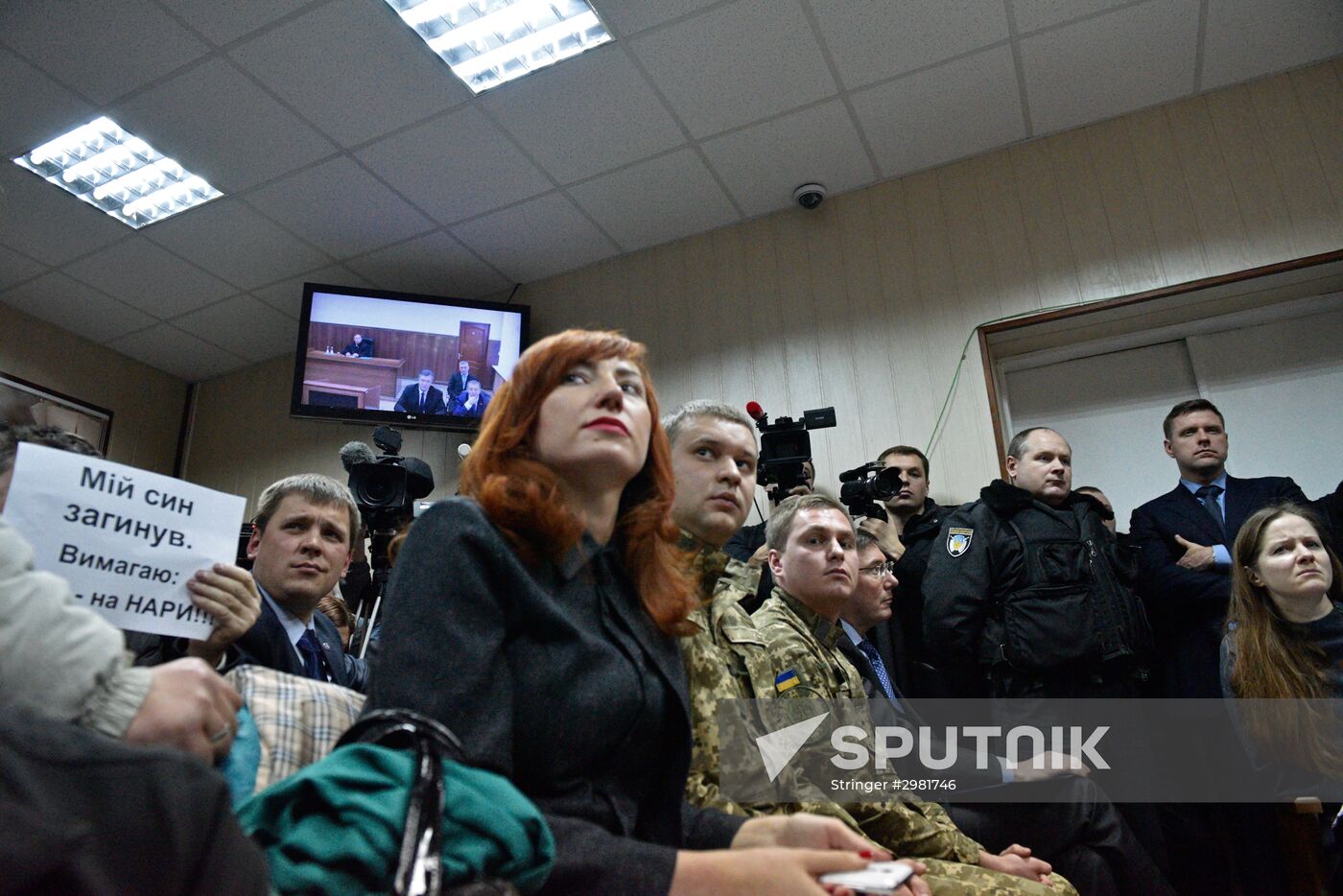 Viktor Yanukovych testifies via video link during trial into February 2014 unrest in Kiev