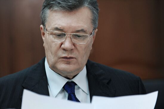 Viktor Yanukovych testifies via video link during trial into February 2014 unrest in Kiev