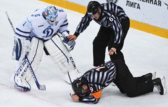Ice hockey. KHL. CSKA vs. Dynamo Moscow