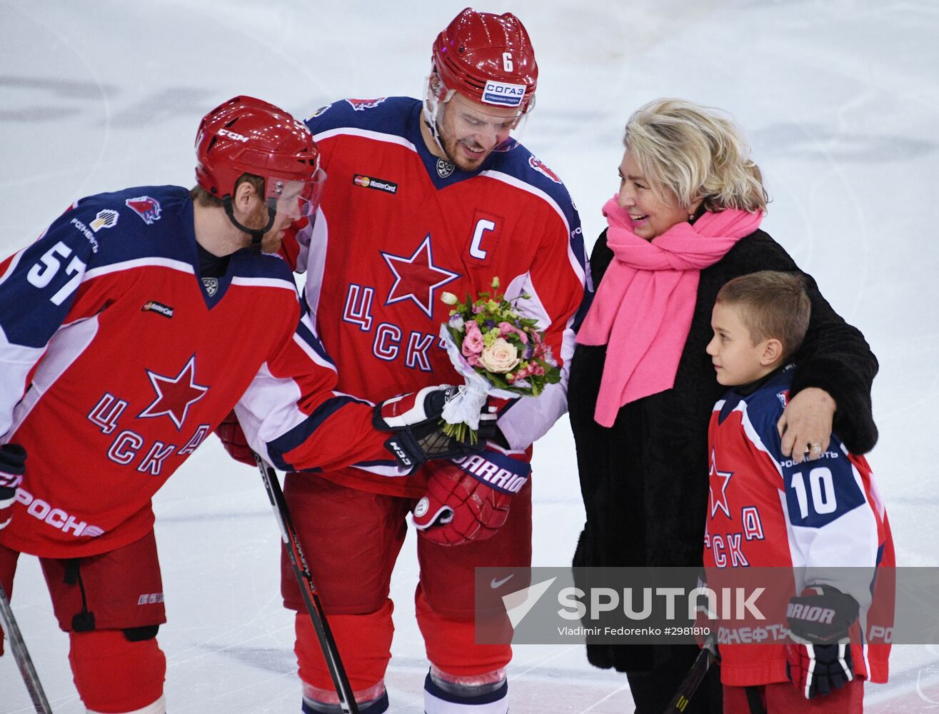 Ice hockey. KHL. CSKA vs. Dynamo Moscow