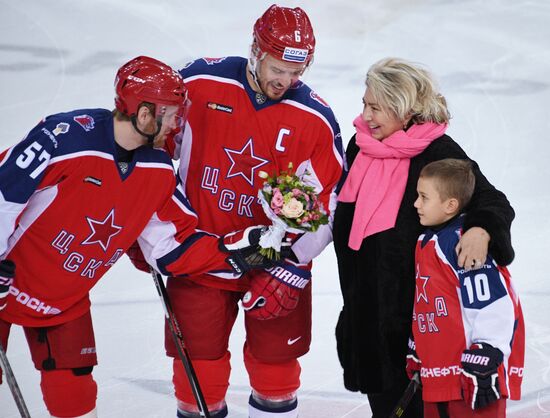 Ice hockey. KHL. CSKA vs. Dynamo Moscow