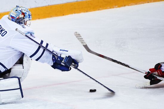 Ice hockey. KHL. CSKA vs. Dynamo Moscow