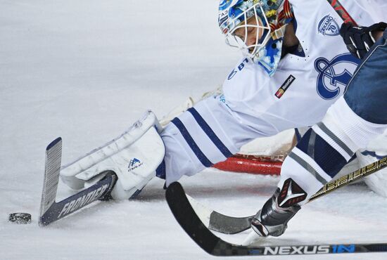 Ice hockey. KHL. CSKA vs. Dynamo Moscow