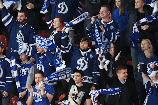Ice hockey. KHL. CSKA vs. Dynamo Moscow