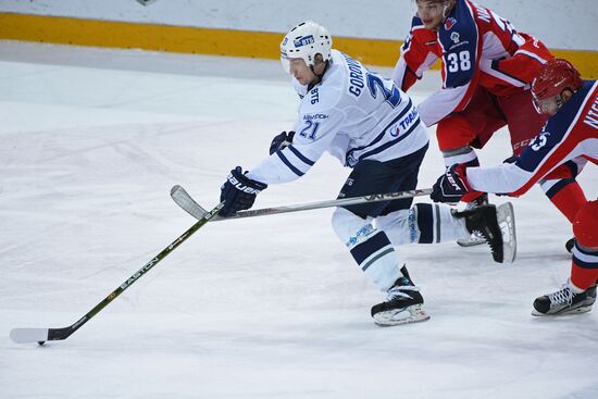 Ice hockey. KHL. CSKA vs. Dynamo Moscow