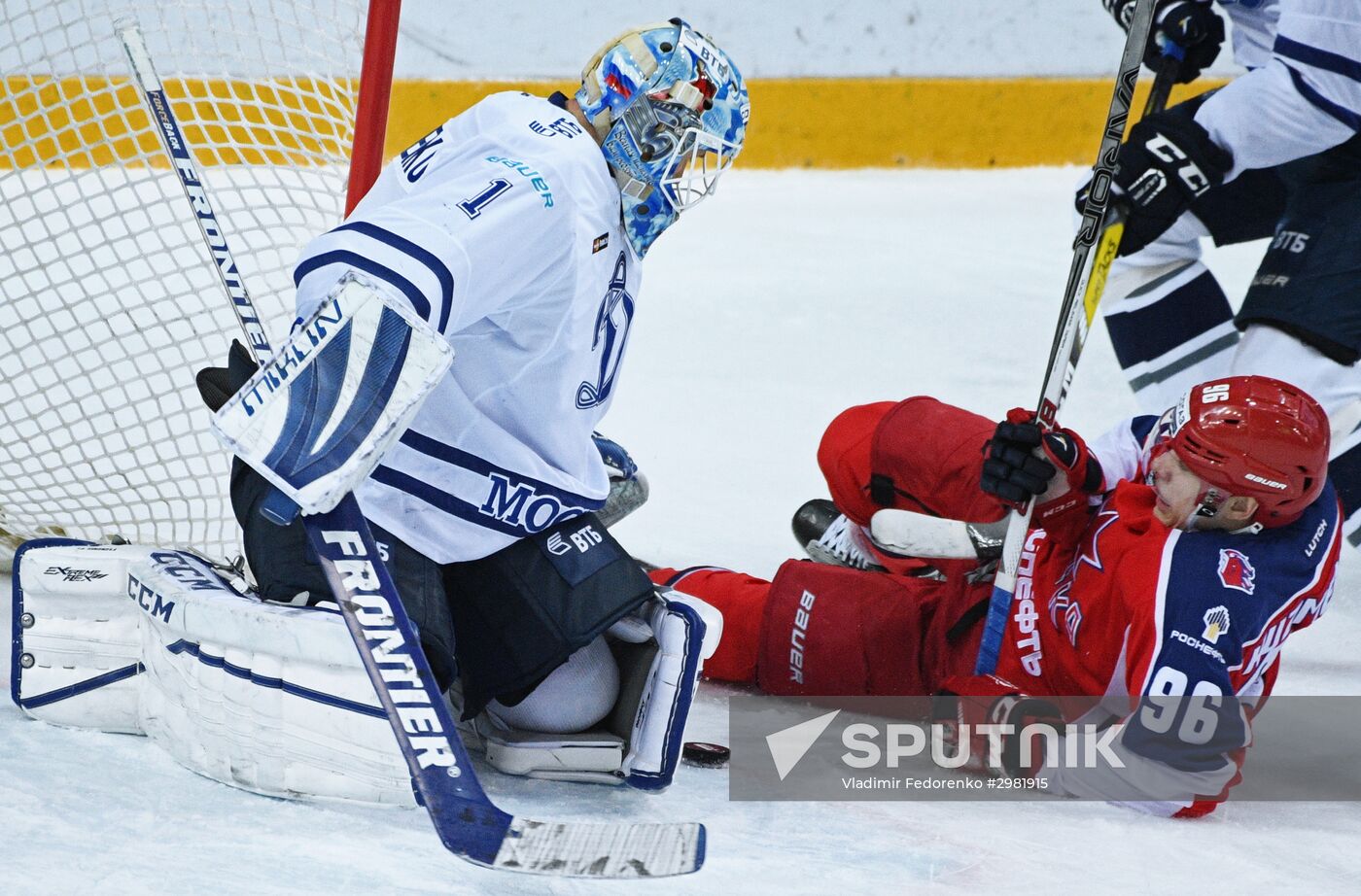 Ice hockey. KHL. CSKA vs. Dynamo Moscow