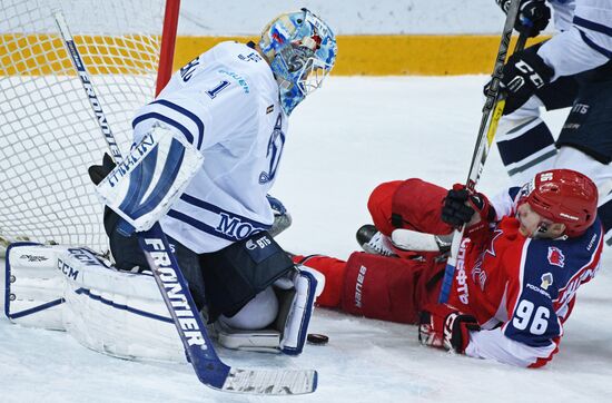 Ice hockey. KHL. CSKA vs. Dynamo Moscow
