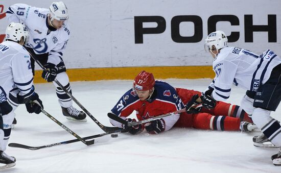 Ice hockey. KHL. CSKA vs. Dynamo Moscow