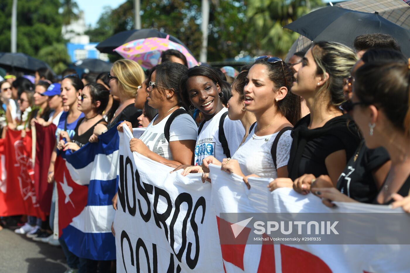 Havana bids final farewell to Fidel Castro