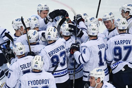 Ice hockey. KHL. CSKA vs. Dynamo Moscow
