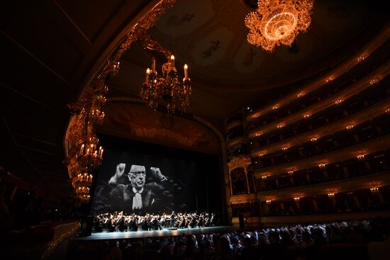 Bolshoi Theater hosts gala concert marking Svetlanov Russian State Symphony Orchestra's 80th anniversary