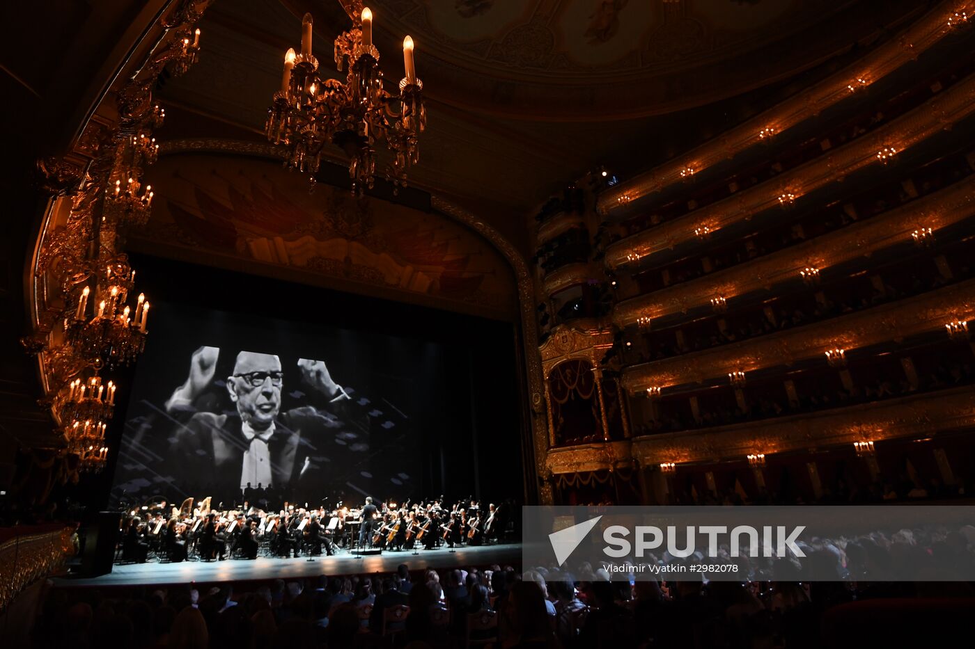 Bolshoi Theater hosts gala concert marking Svetlanov Russian State Symphony Orchestra's 80th anniversary