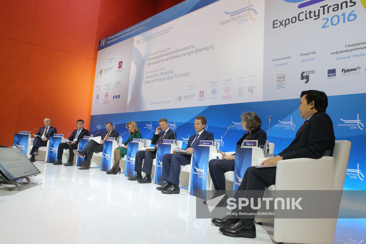 Moscow hosts 4th ExpoCityTrans 2016 exhibition and international conference