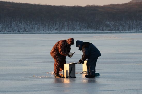 Fishing in Primorsky territory