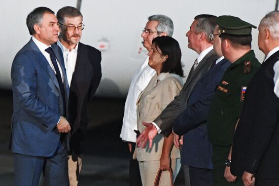 Russian delegation arrives for Fidel Castro's funeral