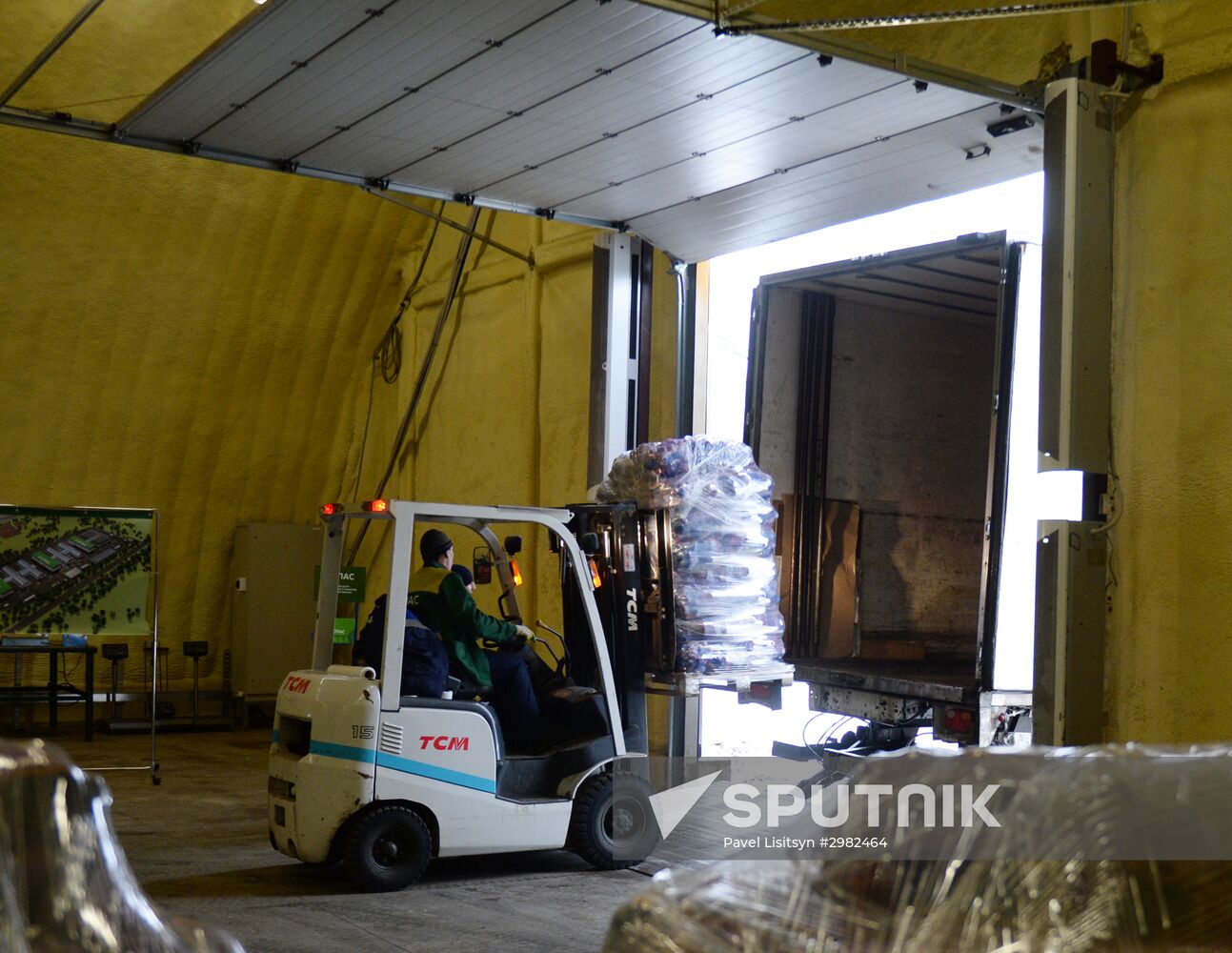 Vegetable storage warehouse in Sverdlovsk Region